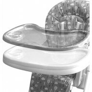 Feeding Chair Lorelli Party Party Cool Grey Leather 2