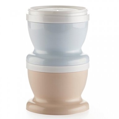 2 uždaromi puodeliai + šaukštelis Fleur Blue 2 uždaromi puodeliai + šaukštelis Fleur Blue