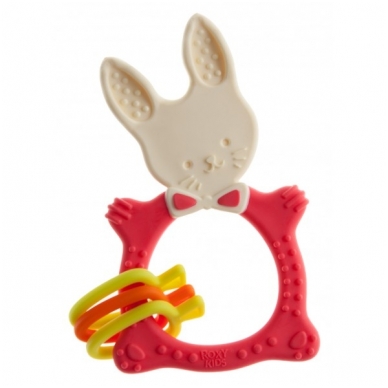 Multipurpose Bunny Teether Red, Roxy Kids