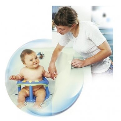 Bath Ring Aquababy Thermobaby, Rose Poudre 2