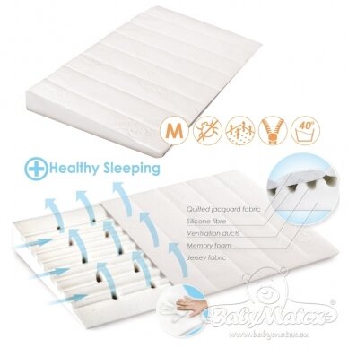 Memory Foam Infant Support Pillow SmartKlin 40*36
