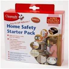 Home Safety Starter Packs 24 pcs, Clippasafe