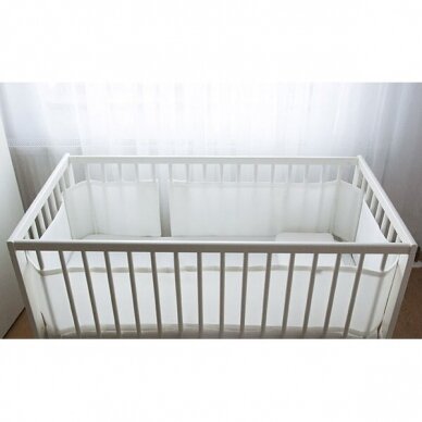Protection for the crib Bumpair White 360*30cm 1