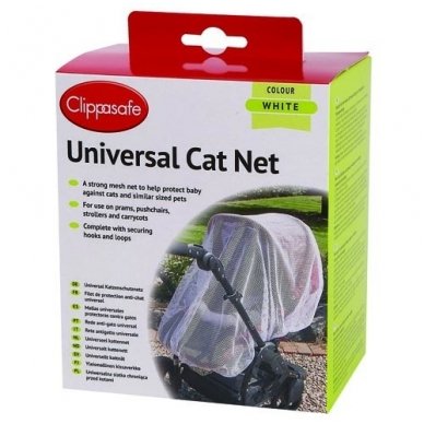 Universal Stroller/Pram/Carrycot Cat Net, Clippasafe