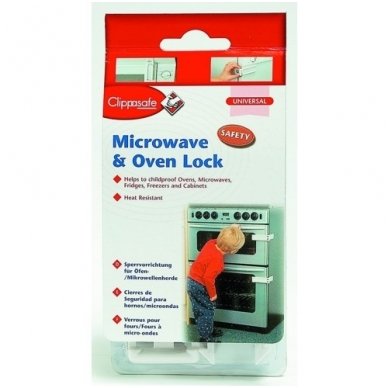 Microwave/Oven Lock, Clippasafe 2
