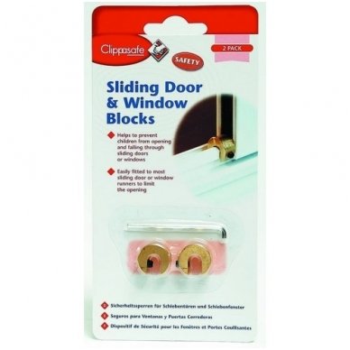 Sliding Window & Door Blocks, Clippasafe 2