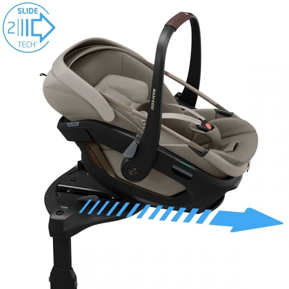 Automobilinė kėdutė Maxi Cosi Coral Slide Pro Sapphire Sand 6