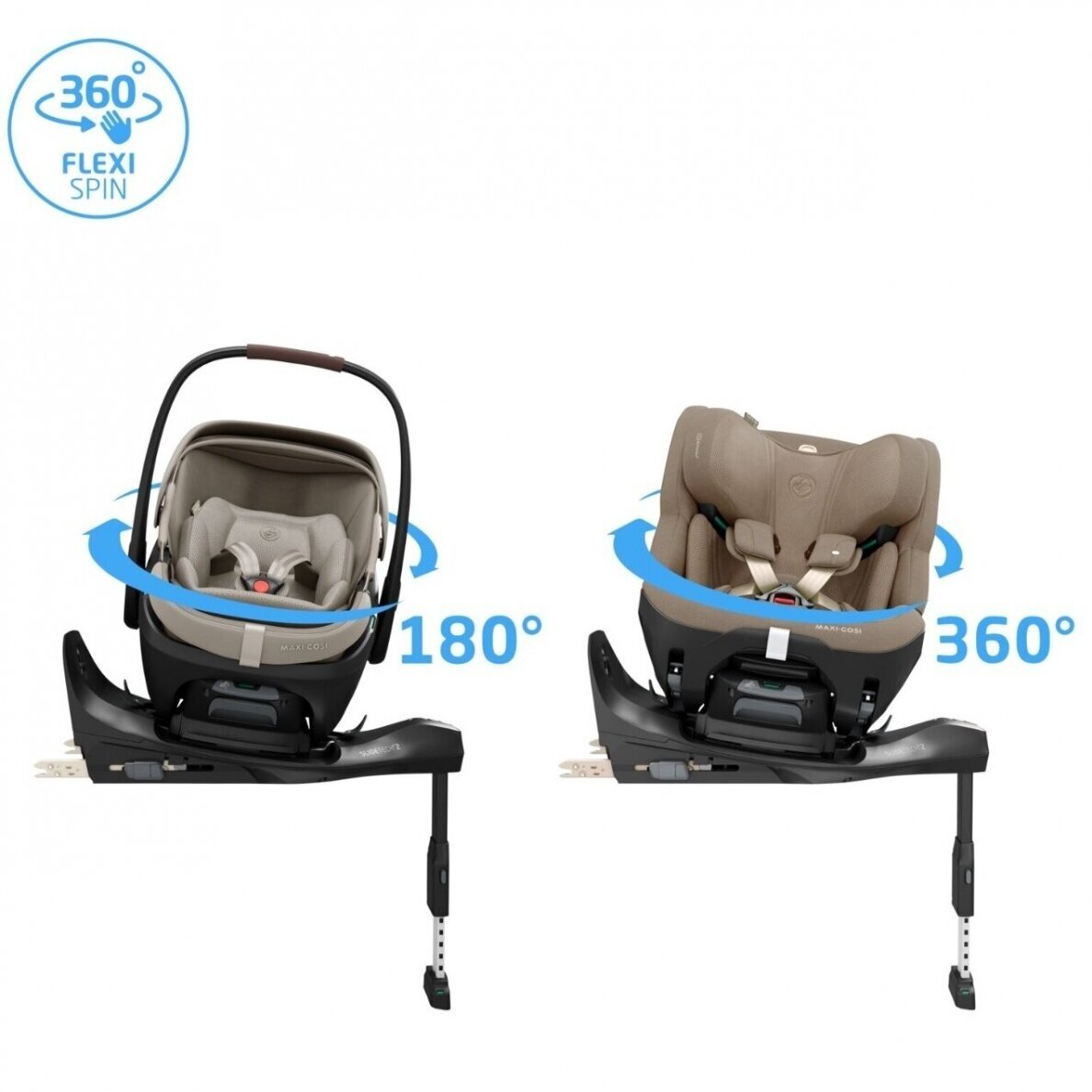 Automobilinė kėdutė Maxi Cosi Coral Slide Pro Sapphire Sand 9