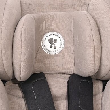 Car seat Lorelli ANDROMEDA i-Size 9-50 kg, String STARS 4