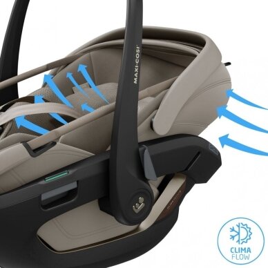 Automobilinė kėdutė Maxi Cosi Coral Slide Pro Sapphire Sand 3 Automobilinė kėdutė Maxi Cosi Coral Slide Pro Sapphire Sand 3