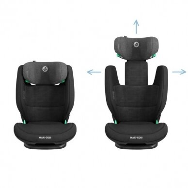 Automobilinė kėdutė Maxi-Cosi RodiFix Pro i-Size, Authentic Black 4