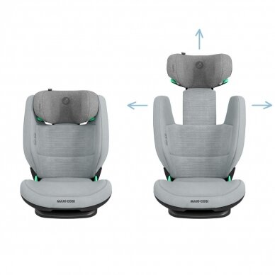 Automobilinė kėdutė Maxi-Cosi RodiFix Pro i-Size, Authentic Grey 2