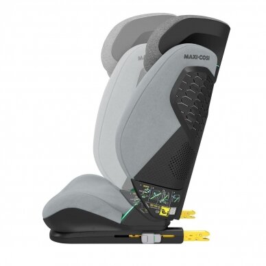 Automobilinė kėdutė Maxi-Cosi RodiFix Pro i-Size, Authentic Grey 7