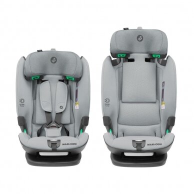 Automobilinė kėdutė Maxi-Cosi Titan Pro I-Size 9 - 36 kg , Authentic Grey 2