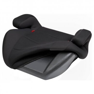 Auto Car Seat Booster BabyGo 15-36kg, Black 1