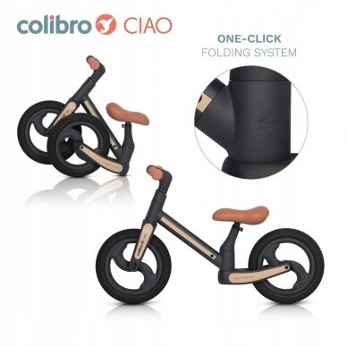 Balansinis dviratukas Colibro Ciao, Rose Gold 5