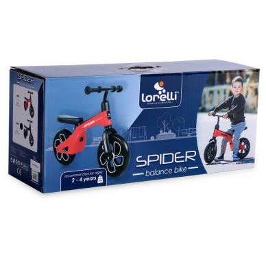 Баланс велосипед Lorelli Spider, Черный 6