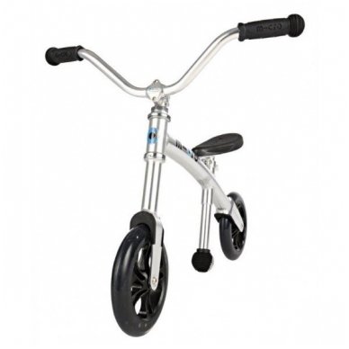 Balansinis dviratukas MICRO G-Bike Chopper sidabrinis 2