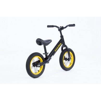 Balansinis dviratukas Moovkee Black/Yellow AIR 3