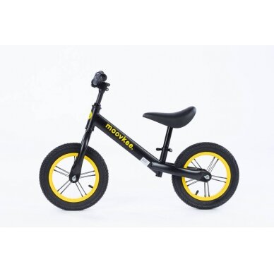Balansinis dviratukas Moovkee Black/Yellow AIR 1