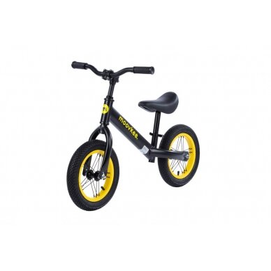 Balansinis dviratukas Moovkee Black/Yellow AIR 2
