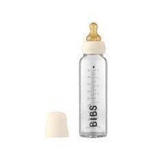 Glass bottle Bibs 225ml - Ivory