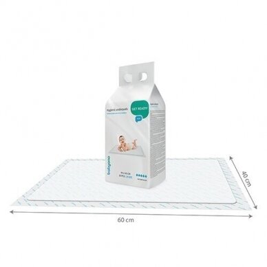 BabyOno baby changing mats, 10 pcs., 40x60 1