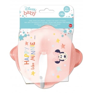 Plate with non-slip bottom + spoon from, Thermobaby Minnie 2