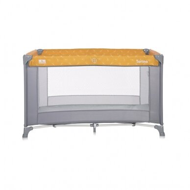 Baby Cot Torino 1 Layer Lemon Curry Floral 1