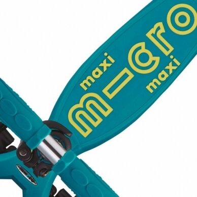 Maxi Micro Deluxe sulankstomas paspirtukas LED Bright Blue 8