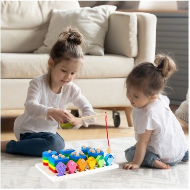 Medinis lavinamasis žaidimas Montessori 5