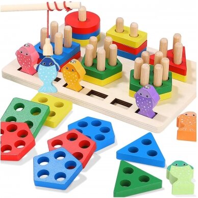 Medinis lavinamasis žaidimas Montessori 13