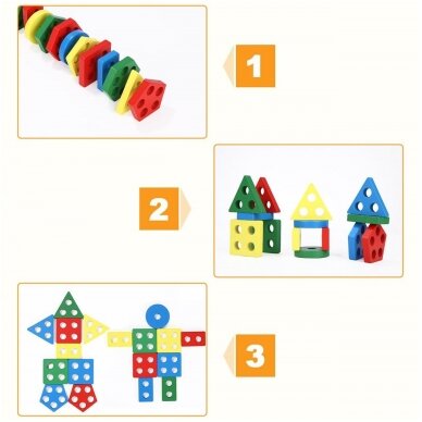 Medinis lavinamasis žaidimas Montessori 14