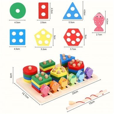 Medinis lavinamasis žaidimas Montessori 2