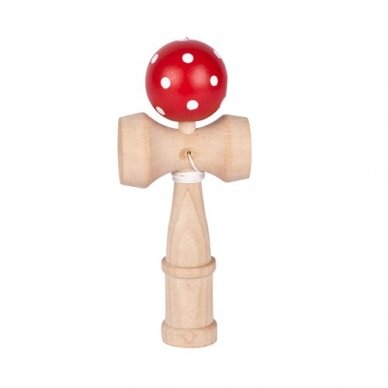 Деревянная игрушка Kendama Red, Goki 1