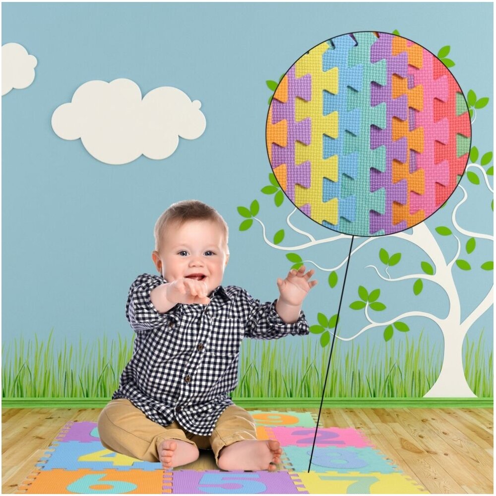 Soft Puzzle-mat "Numbers" 9
