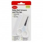 Baby Nail Scissors & File Set, Clippasafe