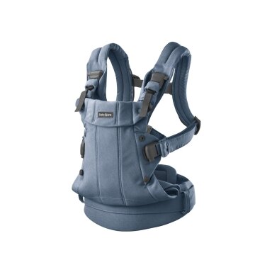 Nešioklė BabyBjorn HARMONY Woven Melange, Blue Nešioklė BabyBjorn HARMONY Woven Melange, Blue