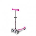 Scooter Micro Mini Deluxe Flux LED Neon Pink
