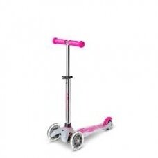 Scooter Micro Mini Deluxe Flux LED Neon Pink