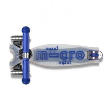 Самокат Maxi Micro Deluxe Flux LED Blue 2