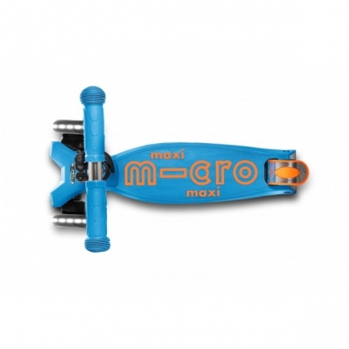 Paspirtukas Maxi Micro Deluxe LED Carribean blue 1