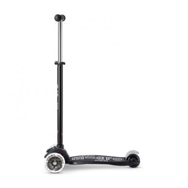 Scooter Maxi Micro Deluxe LED ECO, Black 4