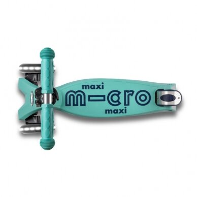 Самокат Maxi Micro Deluxe LED ECO, Mint 4
