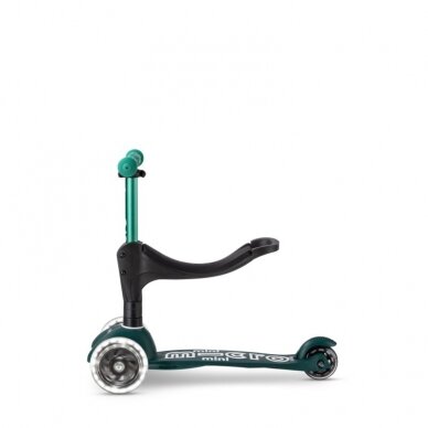 Scooter Mini Micro 3in1 Deluxe ECO LED Green 2