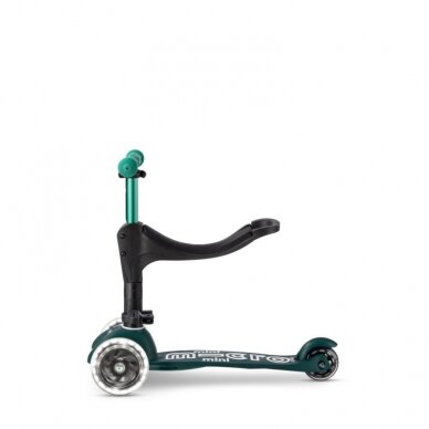 Scooter Mini Micro 3in1 Deluxe ECO LED Green 5