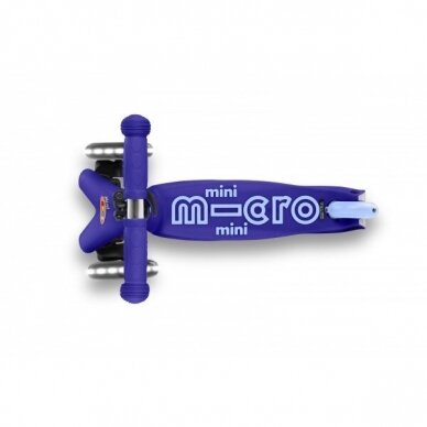 Paspirtukas Mini Micro Deluxe LED Mėlynas 1