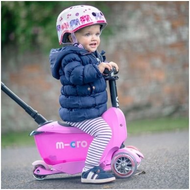 Scooter Mini2go Deluxe Plus Pink 2