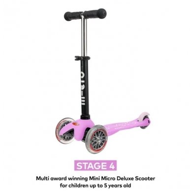 Scooter Mini2go Deluxe Plus Pink 7
