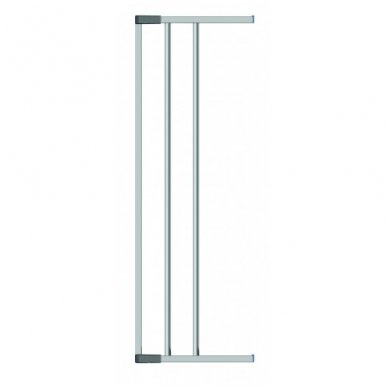 Swing Shut Extendable Gate Extension 18cm -Silver, Clippasafe